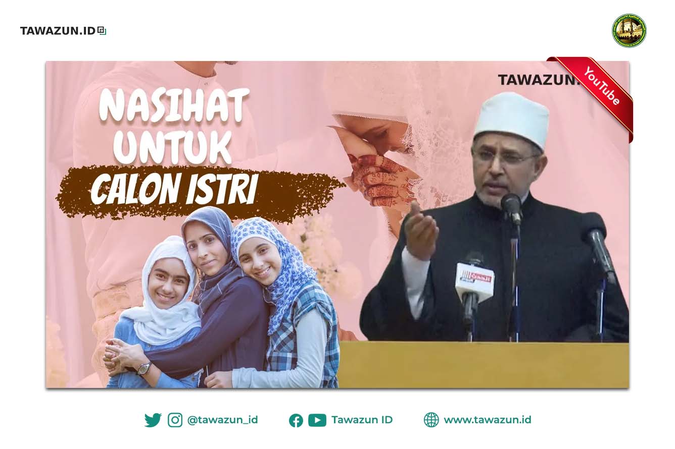 FOTO Syekh Salamah Dawud Rektor Universitas Al-Azhar dalam pidato pembekalan pranikah bagi muda-mudi di Kairo, Mesir.