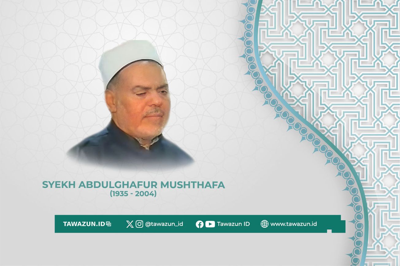 FOTO Syekh Abdulghafur Mushthafa, Alim Al-Azhar Pakar Tafsir dan Qiraat.
