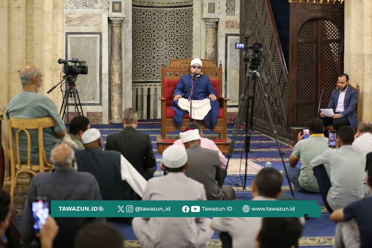 FOTO Perayaan maulid Nabi Muhammad SAW di Masjid Al-Azhar. (Al-Azhar)